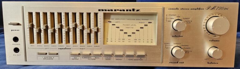 MARANTZ PM-750 DC (1982) - La Fée du Vintage - Vente en ligne