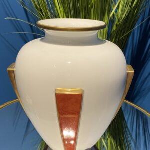 Elégant vase art-déco en Porcelaine de limoges